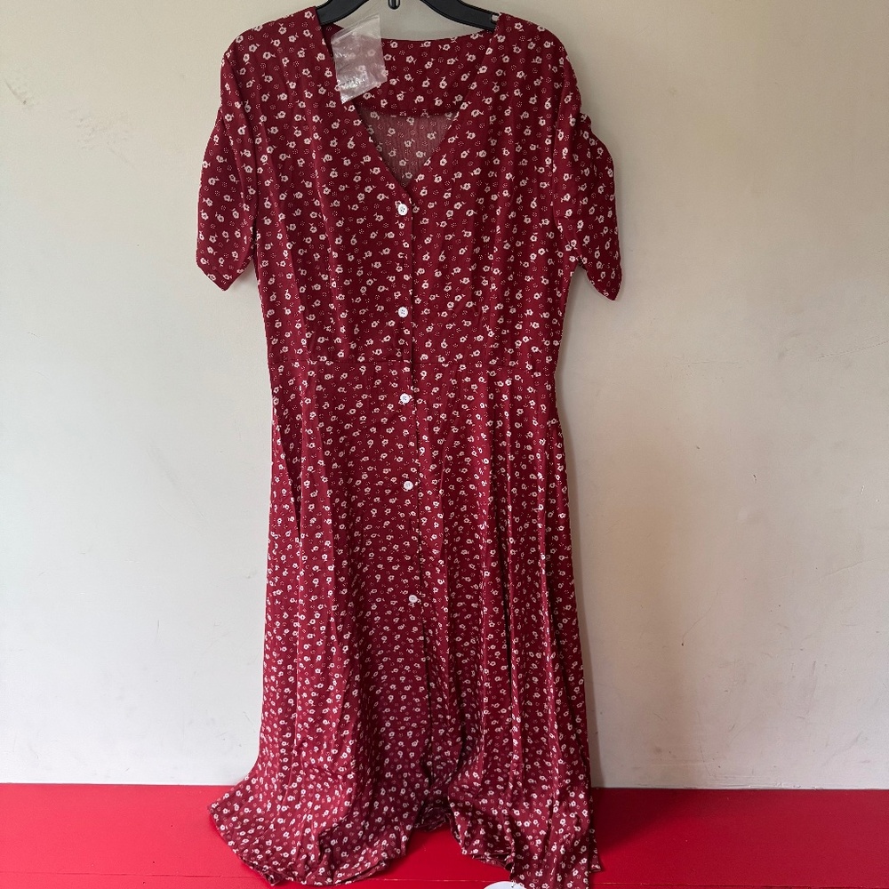 Flower Print Dress